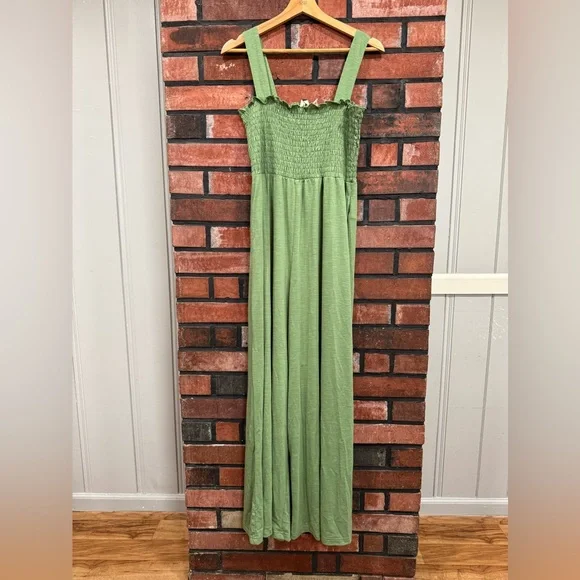 Roxy Just Passing By Smocked Jumpsuit - Picture 4 of 10